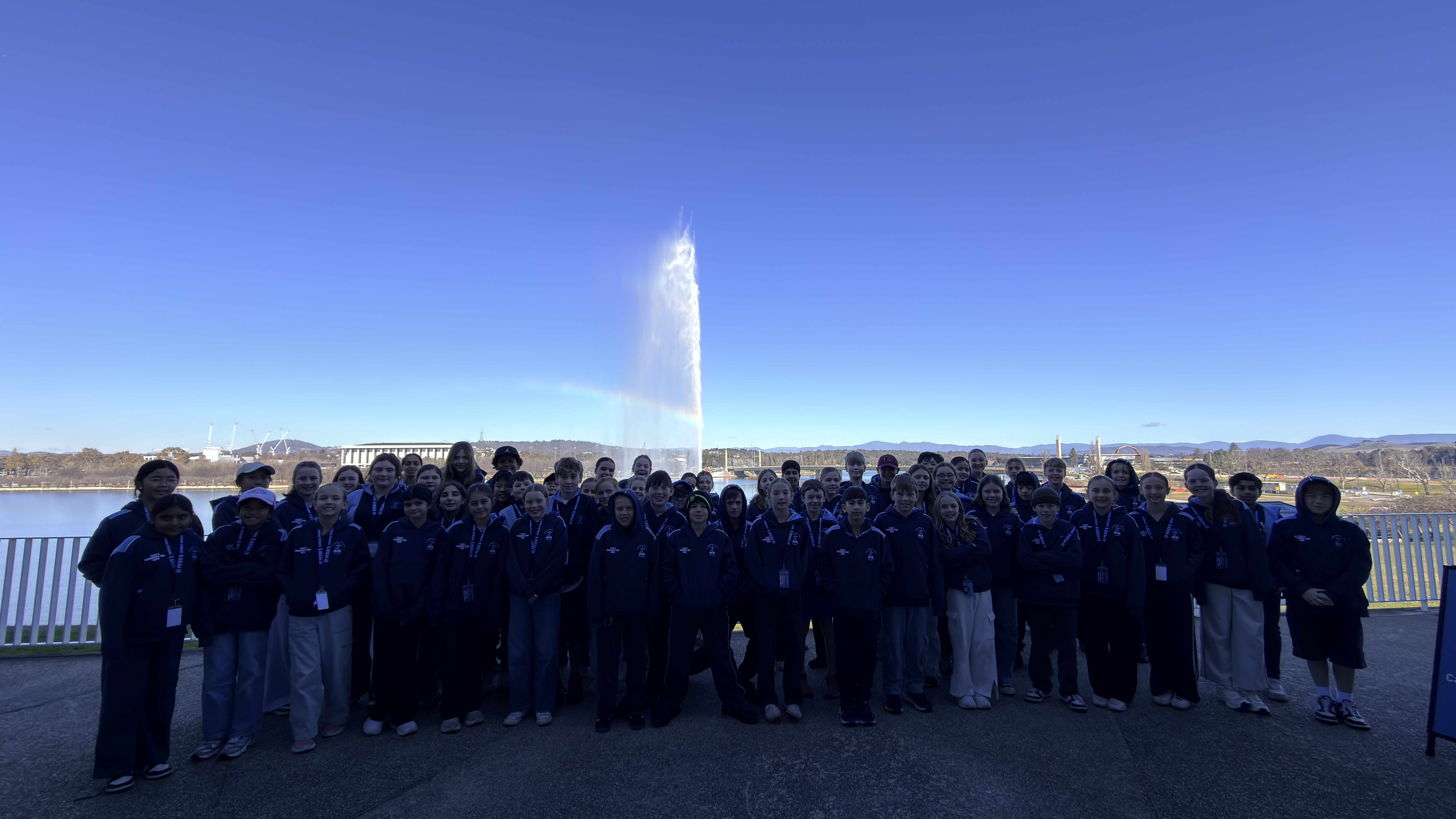 Students at the National Capital Exhibition